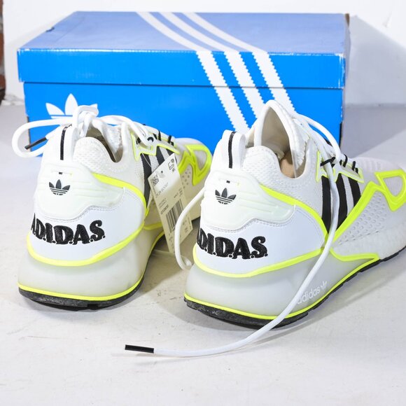 Adidas GY2630 ZX 2K Boost Shoes in White - 11 - Picture 2 of 10